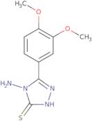 4-Amino-5-(3,4-dimethoxyphenyl)-4H-1,2,4-triazole-3-thiol