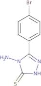 4-Amino-5-(4-bromophenyl)-4H-1,2,4-triazole-3-thiol