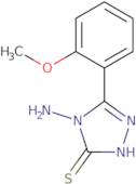 4-Amino-5-(2-methoxyphenyl)-4H-1,2,4-triazole-3-thiol