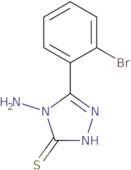 4-Amino-5-(2-bromophenyl)-4H-1,2,4-triazole-3-thiol