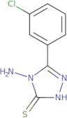 4-Amino-5-(3-chlorophenyl)-4H-1,2,4-triazole-3-thiol