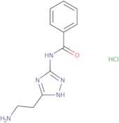 N-[5-(2-Aminoethyl)-1H-1,2,4-triazol-3-yl]benzamide hydrochloride