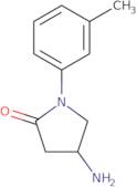 4-Amino-1-(3-methylphenyl)pyrrolidin-2-one hydrochloride