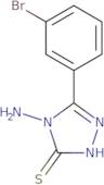 4-Amino-5-(3-bromophenyl)-4H-1,2,4-triazole-3-thiol