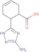6-(5-Amino-1H-1,2,4-triazol-3-yl)cyclohex-3-ene-1-carboxylic acid