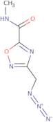 3-(Azidomethyl)-N-methyl-1,2,4-oxadiazole-5-carboxamide