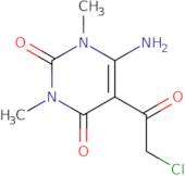 6-Amino-5-(chloroacetyl)-1,3-dimethylpyrimidine-2,4(1H,3H)-dione