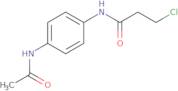 N-[4-(Acetylamino)phenyl]-3-chloropropanamide