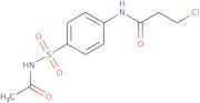N-{4-[(Acetylamino)sulfonyl]phenyl}-3-chloropropanamide