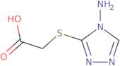 [(4-Amino-4H-1,2,4-triazol-3-yl)thio]acetic acid