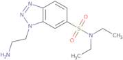 1-(2-Aminoethyl)-N,N-diethyl-1H-1,2,3-benzotriazole-6-sulfonamide