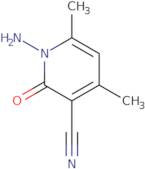 1-Amino-4,6-dimethyl-2-oxo-1,2-dihydropyridine-3-carbonitrile