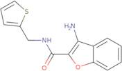 3-Amino-N-(2-thienylmethyl)-1-benzofuran-2-carboxamide