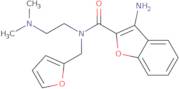 3-Amino-N-[2-(dimethylamino)ethyl]-N-(2-furylmethyl)-1-benzofuran-2-carboxamide