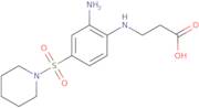 N-[2-Amino-4-(piperidin-1-ylsulfonyl)phenyl]-β-alanine