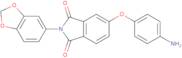 5-(4-Aminophenoxy)-2-(1,3-benzodioxol-5-yl)-1H-isoindole-1,3(2H)-dione