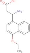 3-Amino-3-(4-ethoxy-1-naphthyl)propanoic acid