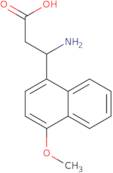 3-Amino-3-(4-methoxy-1-naphthyl)propanoic acid