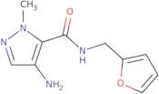 4-Amino-N-(2-furylmethyl)-1-methyl-1H-pyrazole-5-carboxamide