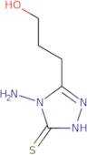 3-(4-Amino-5-mercapto-4H-1,2,4-triazol-3-yl)propan-1-ol