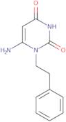6-Amino-1-(2-phenylethyl)pyrimidine-2,4(1H,3H)-dione