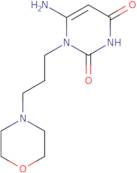 6-Amino-1-(3-morpholin-4-ylpropyl)pyrimidine-2,4(1H,3H)-dione