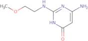 6-Amino-2-[(2-methoxyethyl)amino]pyrimidin-4(3H)-one