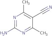 2-Amino-4,6-dimethylpyrimidine-5-carbonitrile