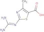 2-{[Amino(imino)methyl]amino}-4-methyl-1,3-thiazole-5-carboxylic acid