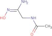 N-[(2E)-2-Amino-2-(hydroxyimino)ethyl]acetamide