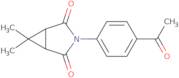 3-(4-Acetylphenyl)-6,6-dimethyl-3-azabicyclo[3.1.0]hexane-2,4-dione