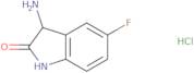 3-Amino-5-fluoro-1,3-dihydro-2H-indol-2-one hydrochloride