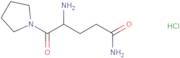 4-Amino-5-oxo-5-pyrrolidin-1-ylpentanamide hydrochloride