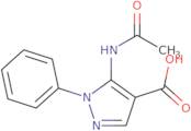 5-(Acetylamino)-1-phenyl-1H-pyrazole-4-carboxylic acid