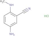 5-Amino-2-(methylamino)benzonitrile hydrochloride