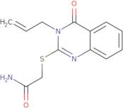 2-[(3-Allyl-4-oxo-3,4-dihydroquinazolin-2-yl)thio]acetamide