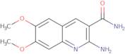 2-Amino-6,7-dimethoxyquinoline-3-carboxamide