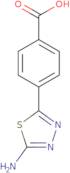 4-(5-Amino-1,3,4-thiadiazol-2-yl)benzoic acid