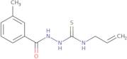 N-Allyl-2-(3-methylbenzoyl)hydrazinecarbothioamide