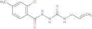 N-Allyl-2-(2-chloro-4-methylbenzoyl)hydrazinecarbothioamide