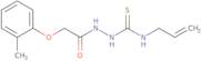 N-Allyl-2-[(2-methylphenoxy)acetyl]hydrazinecarbothioamide