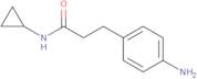 3-(4-Aminophenyl)-N-cyclopropylpropanamide