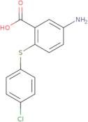 5-Amino-2-[(4-chlorophenyl)thio]benzoic acid