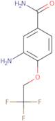 3-Amino-4-(2,2,2-trifluoroethoxy)benzamide