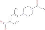 1-Acetyl-4-(2-methyl-4-nitrophenyl)piperazine