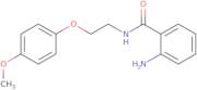 2-Amino-N-[2-(4-methoxyphenoxy)ethyl]benzamide