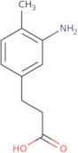 3-(3-Amino-4-methylphenyl)propanoic acid