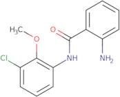 2-Amino-N-(3-chloro-2-methoxyphenyl)benzamide