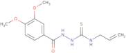 N-Allyl-2-(3,4-dimethoxybenzoyl)hydrazinecarbothioamide