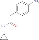 2-(4-Aminophenyl)-N-cyclopropylacetamide